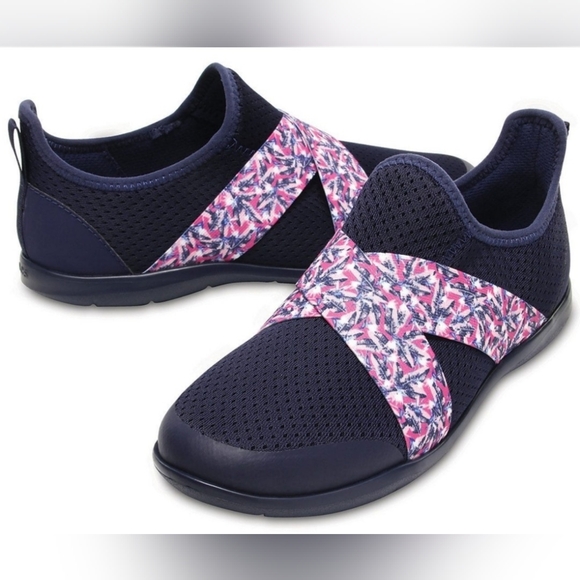 Swiftwater Cross- Strap crocs Navy/Blue Jean (W6) - Picture 9 of 9